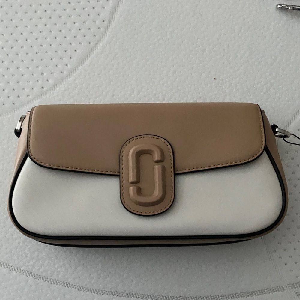 NWT Marc Jacobs The Large Colorblock Clover Shoulder Bag - Picture 2 of 12